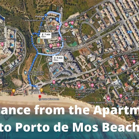 Sea View Apartment, Near Porto De Mos In Lagos! *
